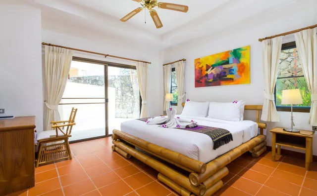 Relaxed decor, clean surroundings